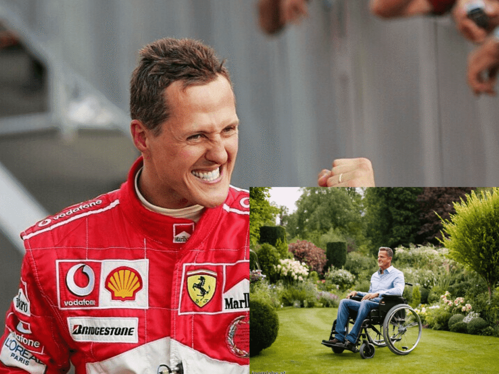 Michael Schumacher Rollstuhl Garten