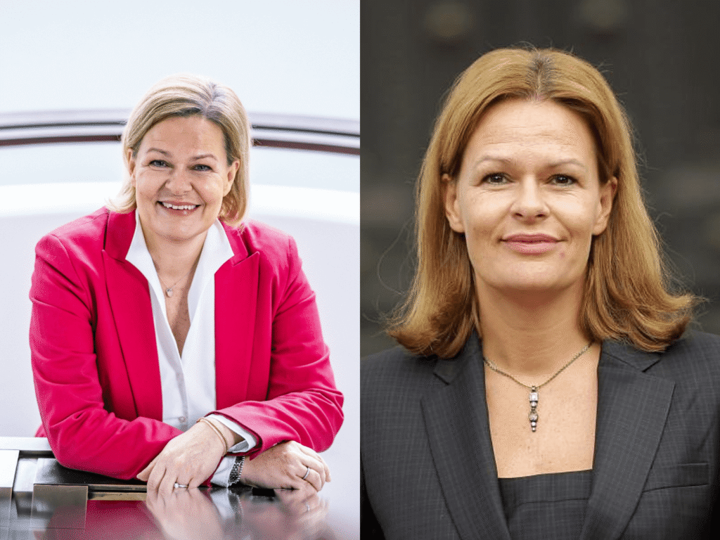 Nancy Faeser amerikanische Wurzeln